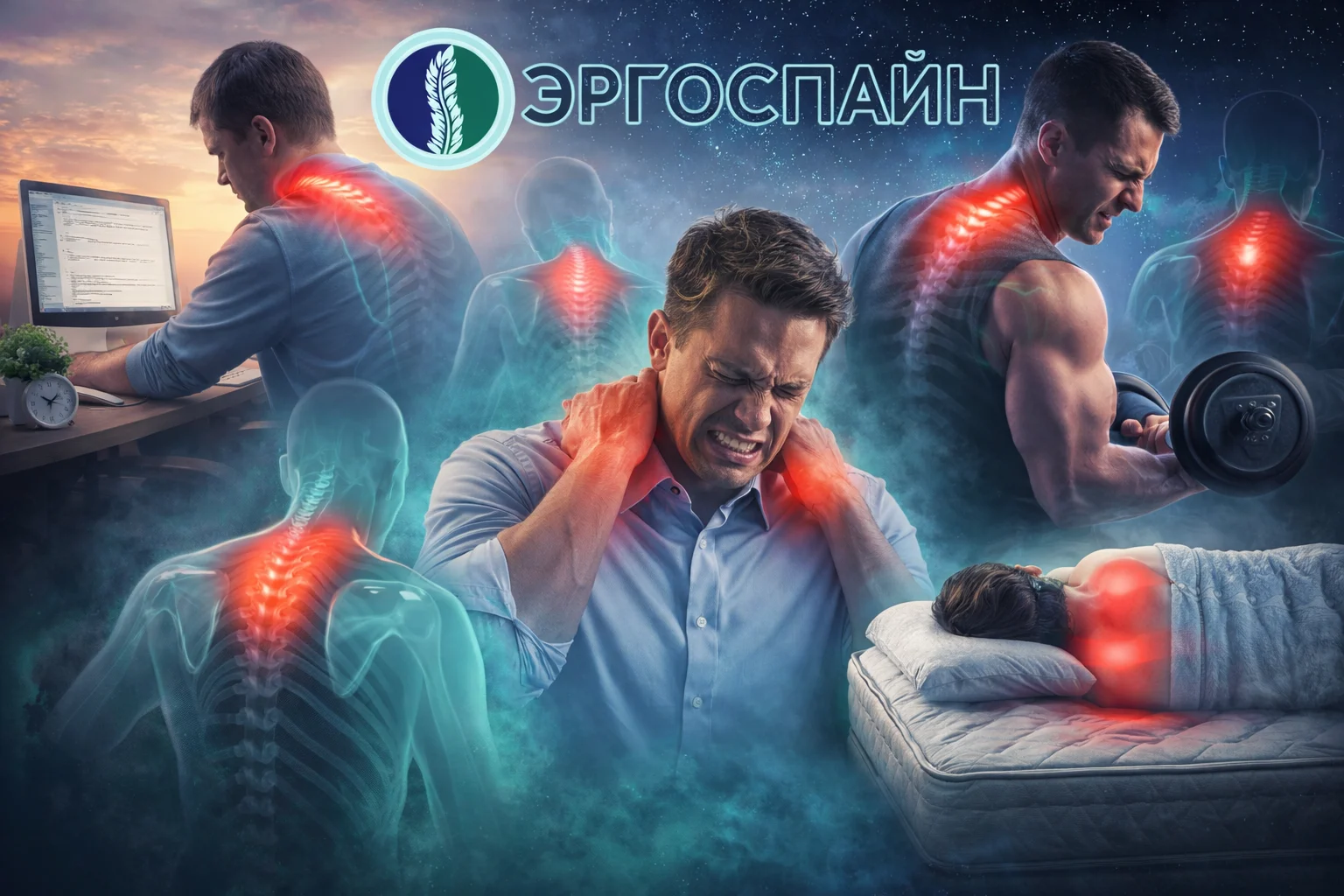 Причины напряжения трапеции — сидячий образ жизни, стресс и неправильный сон