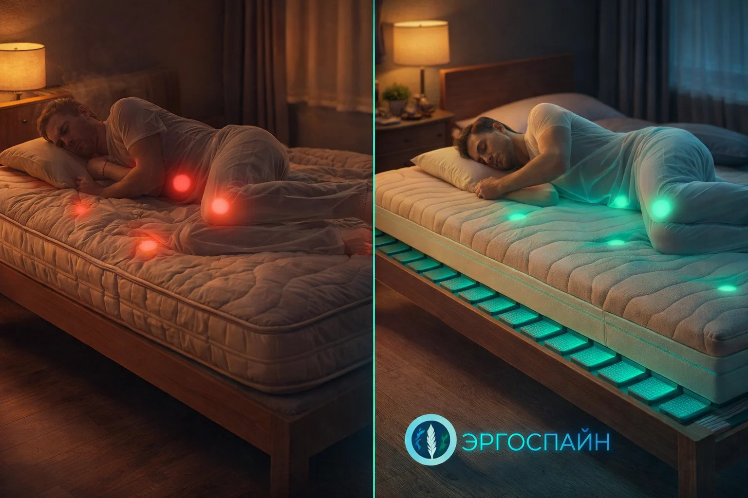 Роль матраса и основания в борьбе с бессонницей — эргономика для глубокого сна