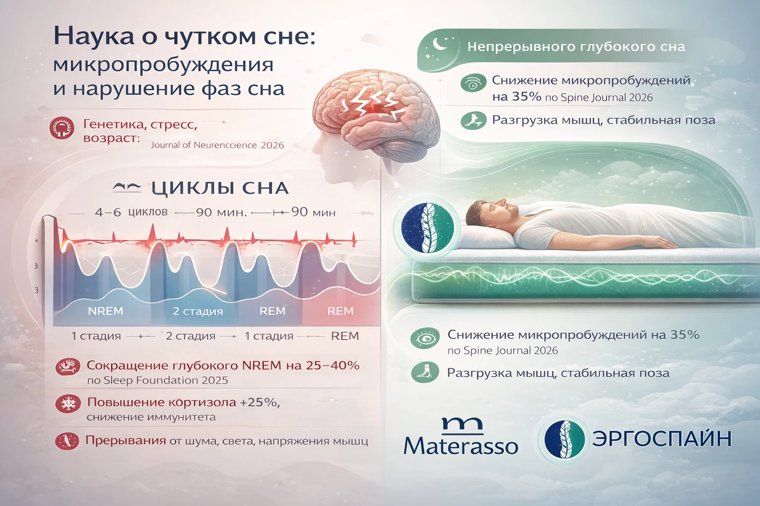 Наука о чутком сне — фазы и причины