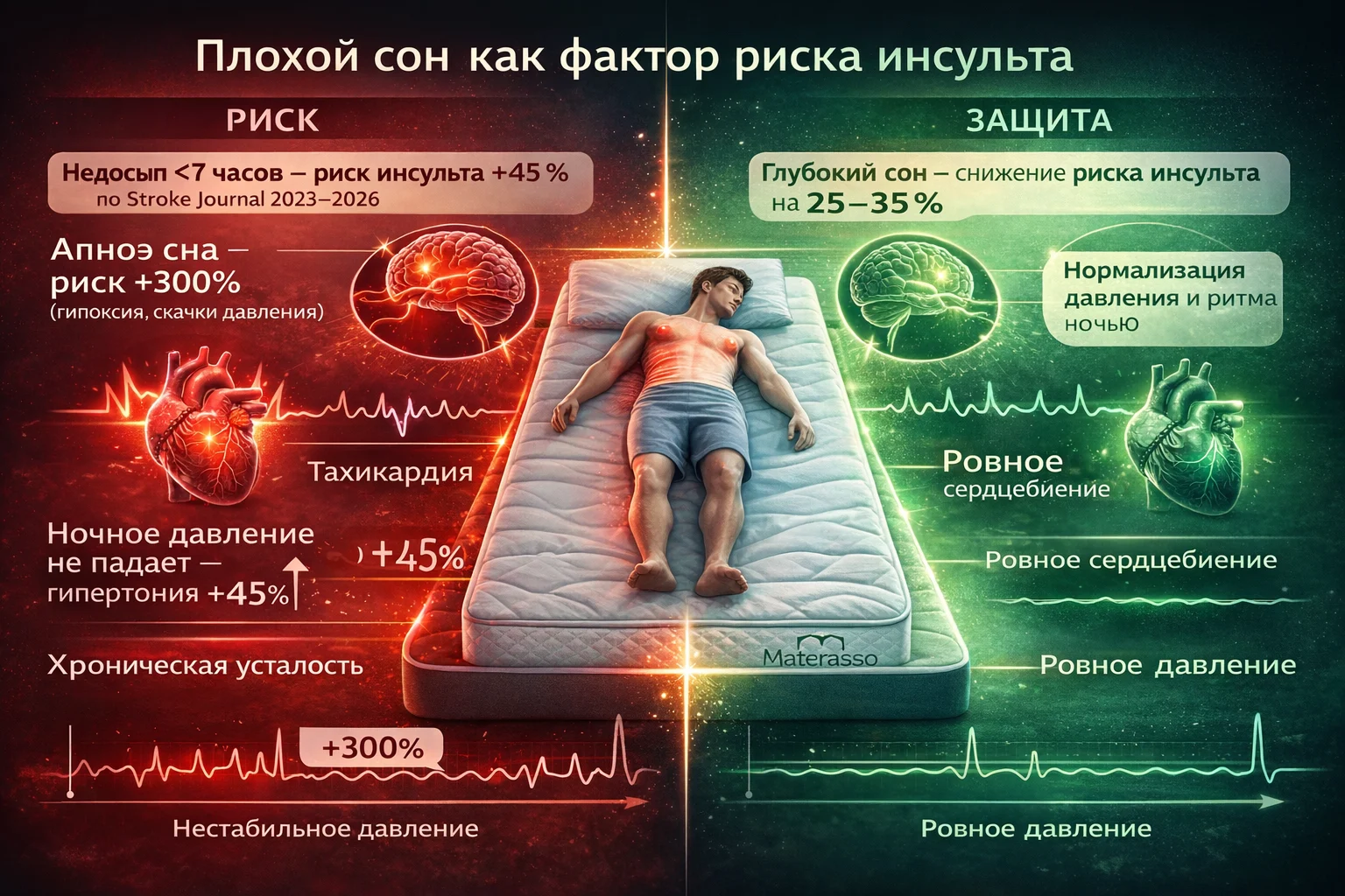 Сон как фактор риска инсульта