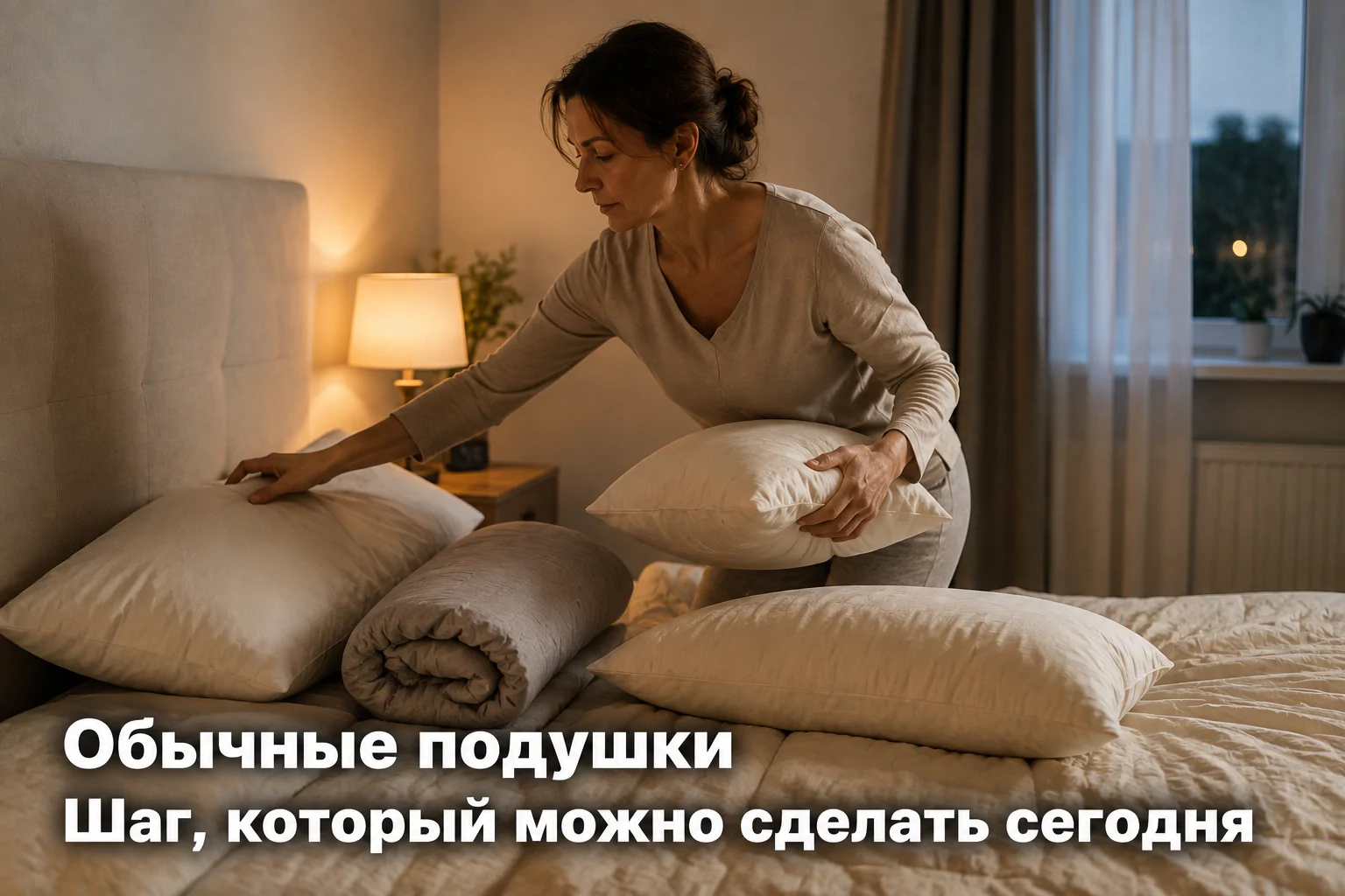 Позиционирование подушками при фибромиалгии: между колен, под руку, под поясницу
