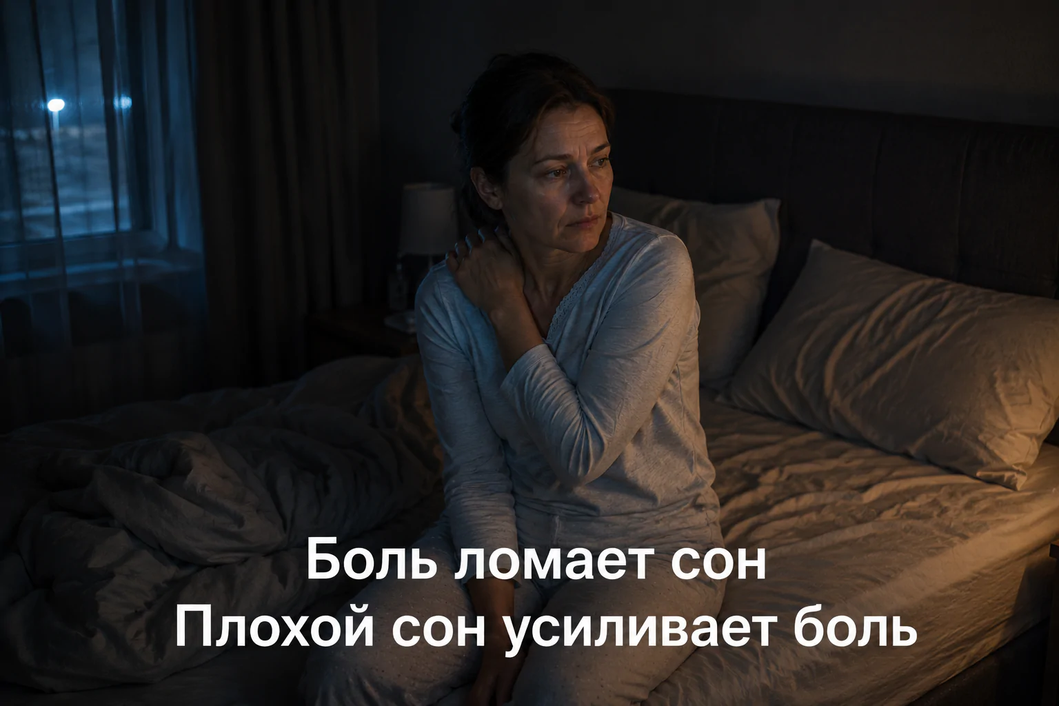 Замкнутый круг боли и сна при фибромиалгии